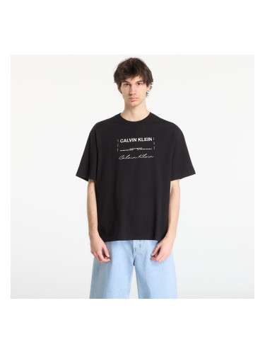 Тениска Calvin Klein Jeans 16S April Graphic Se Tee Black L