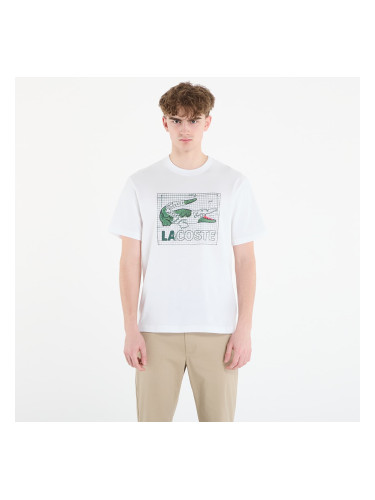 Тениска LACOSTE Tee-Shirt White 4