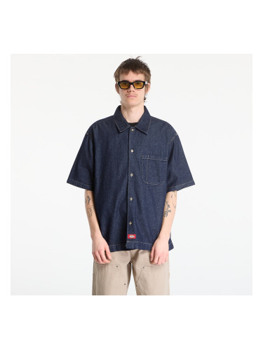 Риза Dickies Denim Shirt Ss Rinsed L