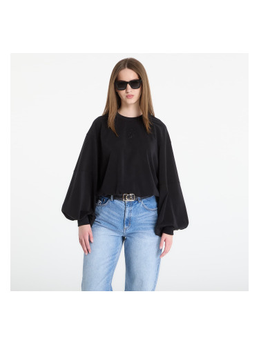Суитшърт GUESS Cn Mini 4G Logo Sweatshirt Jet Black S