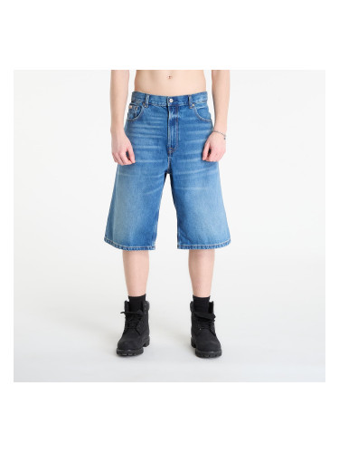 Къси панталони Calvin Klein Jeans Long Short Washed Em Blue 32