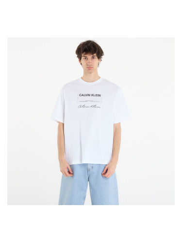Тениска Calvin Klein Jeans 16S April Graphic Se Tee White L