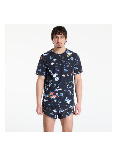 Тениска Nike AeroSwift Men's Dri-FIT ADV Short-Sleeve Running Top Black/ Laser Orange S