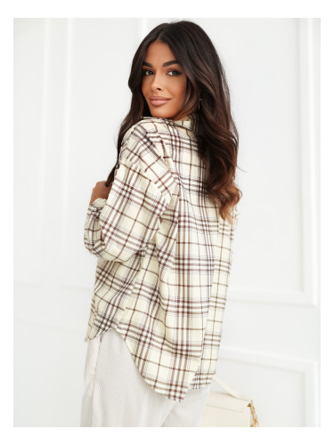 Светложълта дамска риза