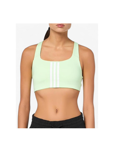 ADIDAS Powerimpact Training Medium-Support Bra Green