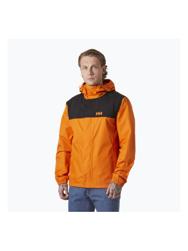 Мъжко яке за дъжд Helly Hansen Vancouver orange peel