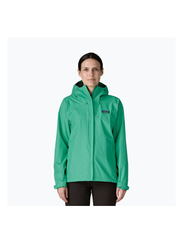 Дамско яке за дъжд Patagonia Torrentshell 3L Rain aqua stone