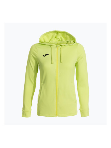 Дамски тенис суитшърт Joma Sculpture II Zip-Up Hoodie W lime
