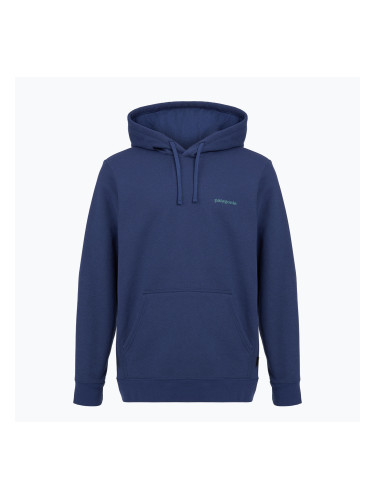Мъжки суитшърт Patagonia Boardshort Logo Uprisal Hoody clement blue