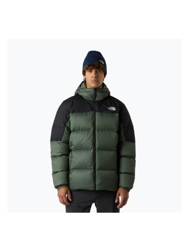 Мъжко пухено яке The North Face Diablo Down 2.0 Hoodie, цвят bark mist/black heather
