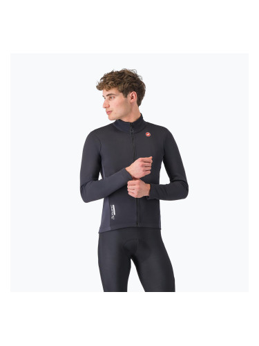 Мъжко яке за колоездене Castelli Entrata 2 light black/dark grey