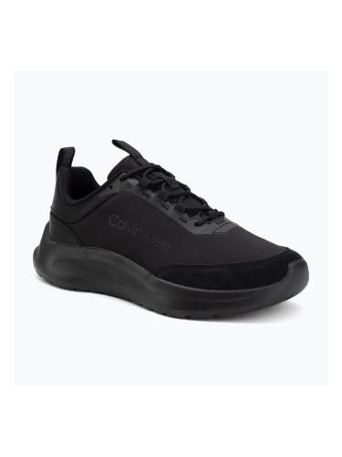 Мъжки обувки Calvin Klein HM0HM02342 Light Eva Runn Essential Laceup Nylon Suede triple black