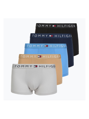 Боксерки Tommy Hilfiger Trumk 5 чифта cobalt blue/pitch black/black/light castle/desert