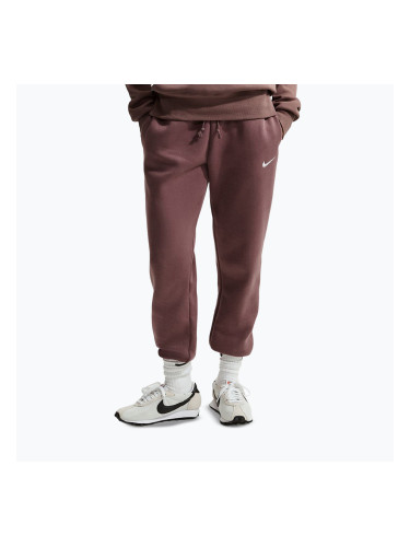 Дамски панталони Nike Sportswear Phoenix Fleece Mid-Rise tattoo/sail