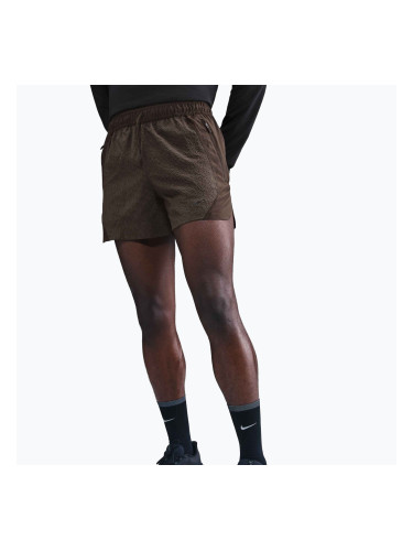 Мъжки шорти за бягане Nike Run Dri-Fit 5" baroque brown / black