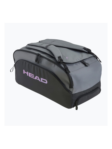 Чанта за падел HEAD Pro X Padel Duffle Bag L 59,5 l black/ dark grey