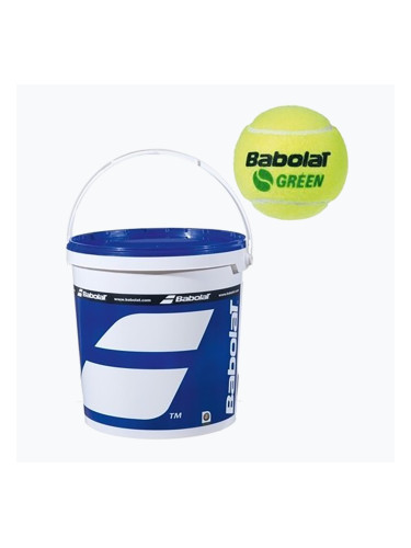 Топки за тенис Babolat Green Bucket 72 бр. yellow