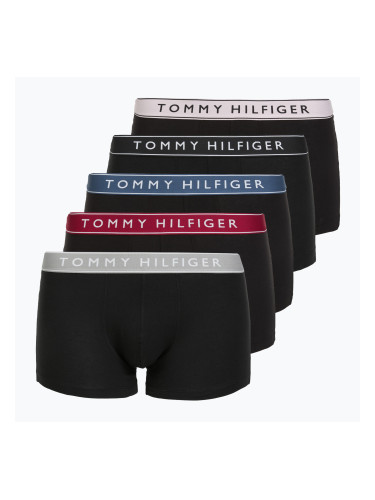 Боксерки Tommy Hilfiger Trunk WB 5 чифта pale pnk/antique slvr/ruby jewel/aegean sea/blk