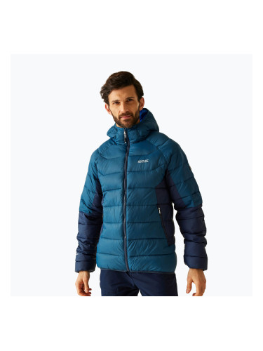 Мъжко ватирано яке REGATTA Hooded Dalent moonlight denim/navy