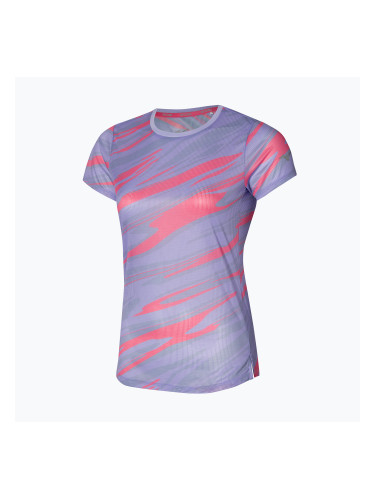Дамска тениска за бягане Mizuno DAF Graphic Tee pastel lilac