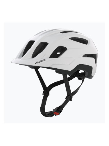 Велосипедна каска Alpina Paranus white matt