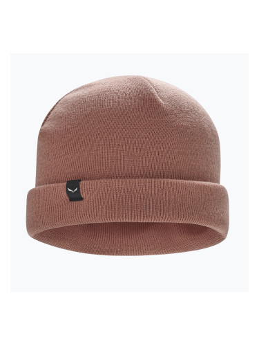 Зимна шапка Salewa Puez AM Beanie desert pink