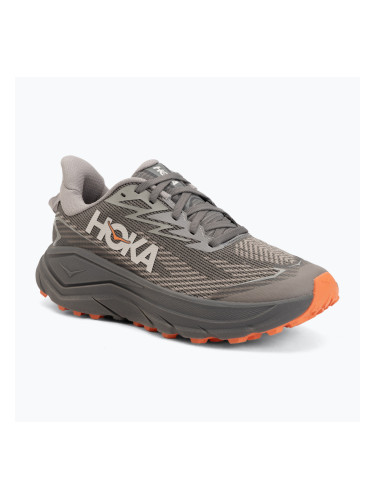 Дамски обувки за бягане HOKA Challenger 8 GTX cement/gravel