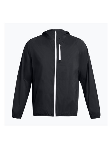 Мъжко яке Under Armour Launch Lightweight Running Jacket black/black/white