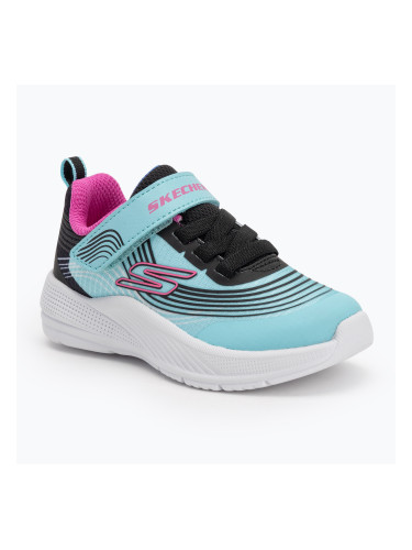 Детски обувки SKECHERS Microspec Advance aqua/purple