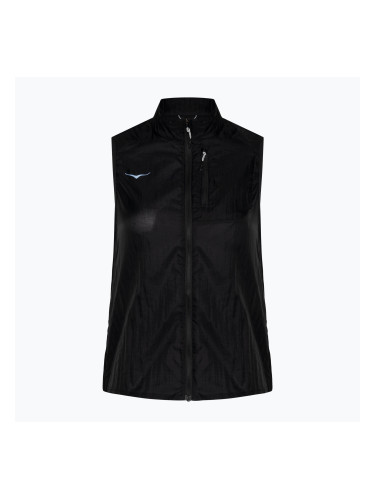 Дамска жилетка за бягане HOKA Skyflow Vest black