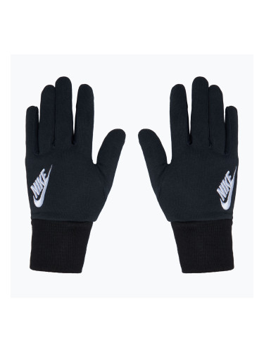 Дамски ръкавици за бягане Nike Club Fleece black/white