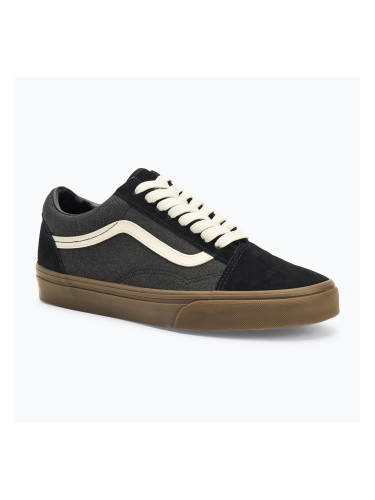 Vans Old Skool тежки платнени черни обувки