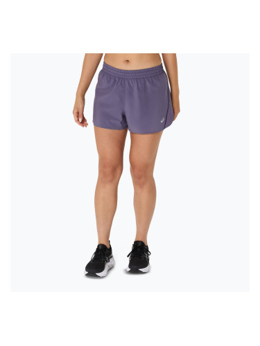 Дамски къси панталони за бягане ASICS Core Split greyish purple