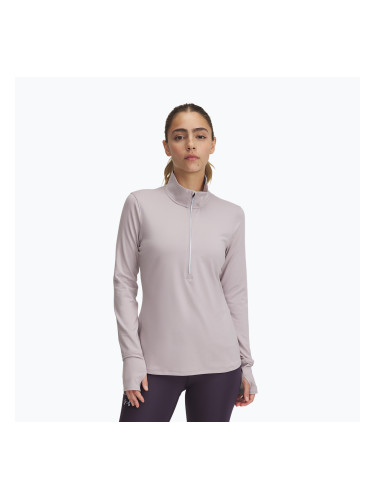 Under Armour Launch Pro Half Zip gray dawn/reflective дамски анцуг за бягане с дълъг ръкав