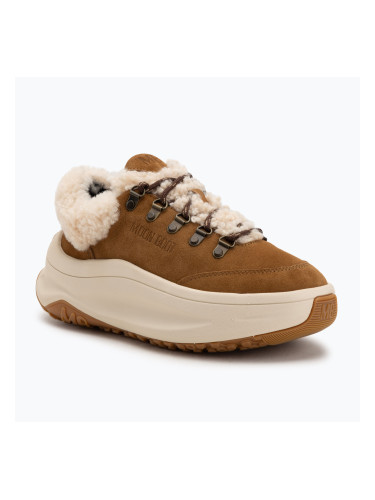 Дамски ботуши Moon Boot Moon247 City Shearling snow boots cognac