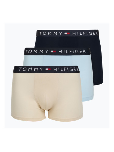 Боксерки Tommy Hilfiger Trumk 3 чифта desert sky/muslin/keep blue