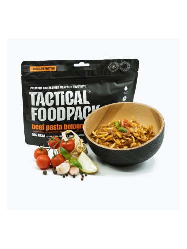 Замразена храна Tactical Foodpack Beef Pasta Bolognese 115 g