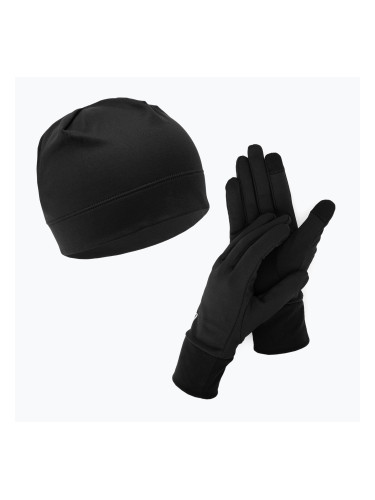 ASICS Running Pack шапка + ръкавици изпълнение черно