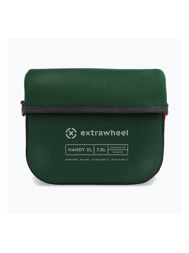 Чанта за кормило Extrawheel Handy XL 7,5 л зелена/черна