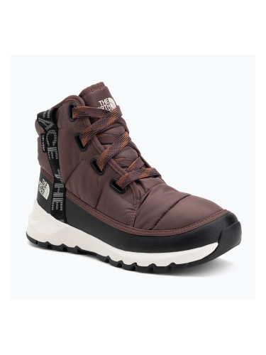 Дамски ботуши за сняг The North Face Thermoball Lace Up Luxe Wp tawny quartz/burnt umber