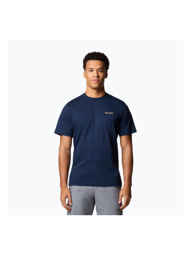 Мъжка тениска Columbia Kettle River Back Graphic Tee collegiate navy