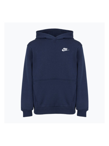 Детски суитшърт Nike Sportswear Club Fleece midnight navy/white