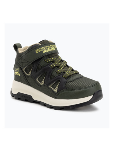 Детски обувки SKECHERS Storm Blazer Drizzle Squad olive/black
