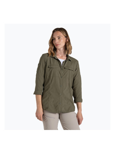 Дамска риза за трекинг Craghoppers NosiLife Adventure Long Sleeved Shirt III wild olive