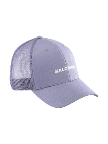 Salomon Trucker синя гранитна бейзболна шапка