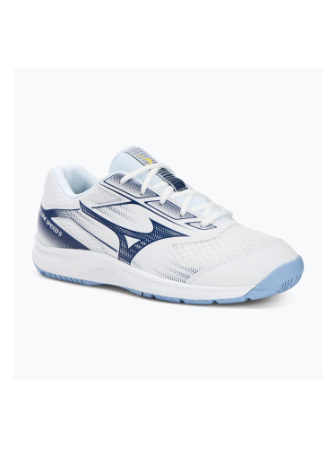 Обувки за волейбол Mizuno Cyclone Speed 5 white/bellwether blue/bel air blue