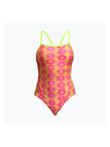 Дамски бански Funkita Single Strap One Piece poison pink