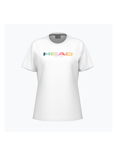Дамска тениска за тенис HEAD Rainbow W white