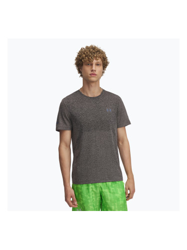 Мъжка тениска за бягане Under Armour Seamless Stride gray dawn/reflective