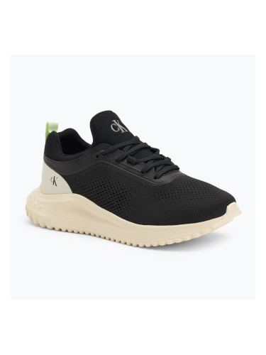 Calvin Klein дамски обувки YW0YW01855 Eva Runner Sock Mg Tech Mix black/pistachio/white jade